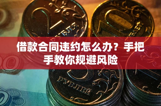 武汉借款合同违约怎么办？手把手教你规避风险