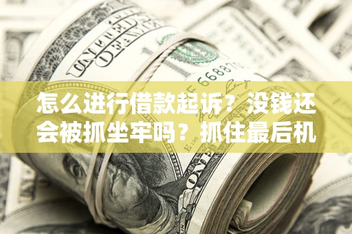 武汉怎么进行借款起诉？没钱还会被抓坐牢吗？抓住最后机会！