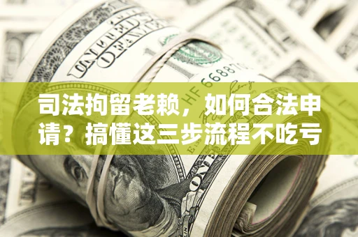 武汉司法拘留老赖，如何合法申请？搞懂这三步流程不吃亏！