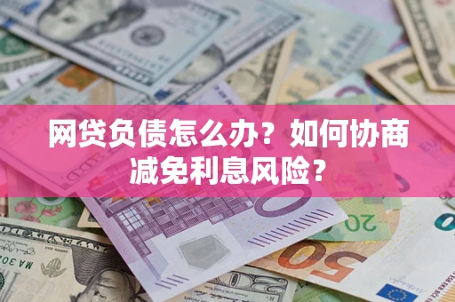武汉网贷负债怎么办？如何协商减免利息风险？