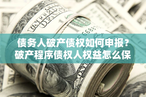 武汉债务人破产债权如何申报？破产程序债权人权益怎么保障？