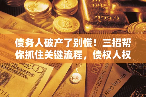 武汉债务人破产了别慌！三招帮你抓住关键流程，债权人权益不再缩水
