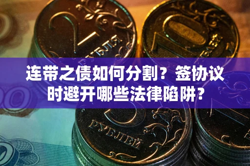 武汉连带之债如何分割？签协议时避开哪些法律陷阱？