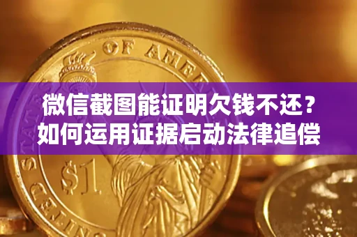 武汉微信截图能证明欠钱不还？如何运用证据启动法律追偿程序？