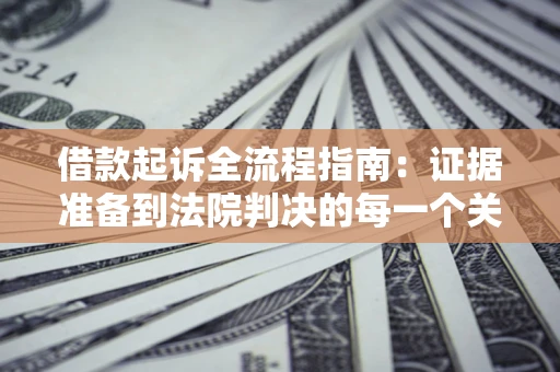 武汉借款起诉全流程指南：证据准备到法院判决的每一个关键步骤