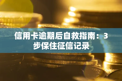 武汉信用卡逾期后自救指南：3步保住征信记录